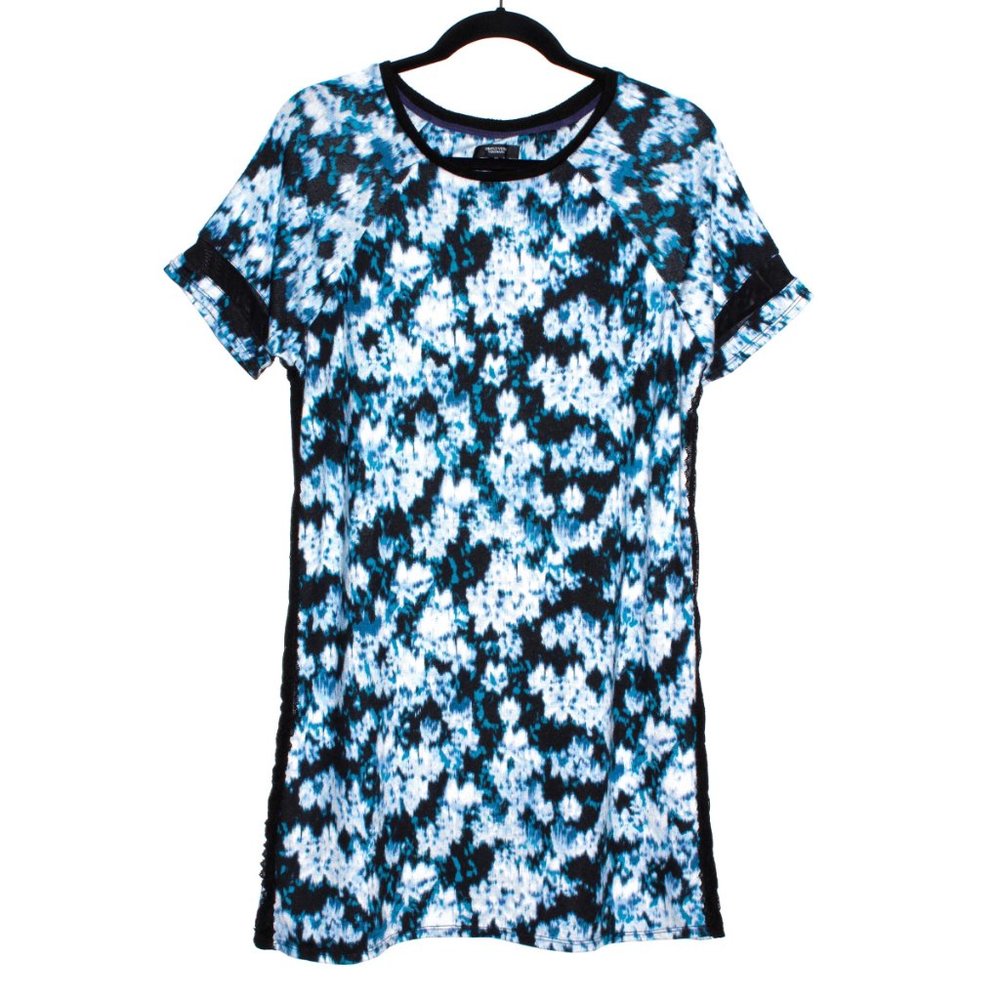 Simply Vera Vera Wang Lace Trim Short Sleeve Sleepshirt/PJ Dress